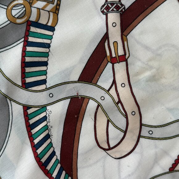 Hermes Cashmere Silk _ 140 Shawl - Picture 8 of 12